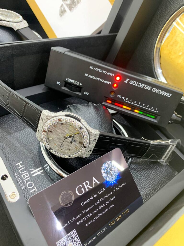 VVS Moissanite Diamond Watch for Men | Luxury Style