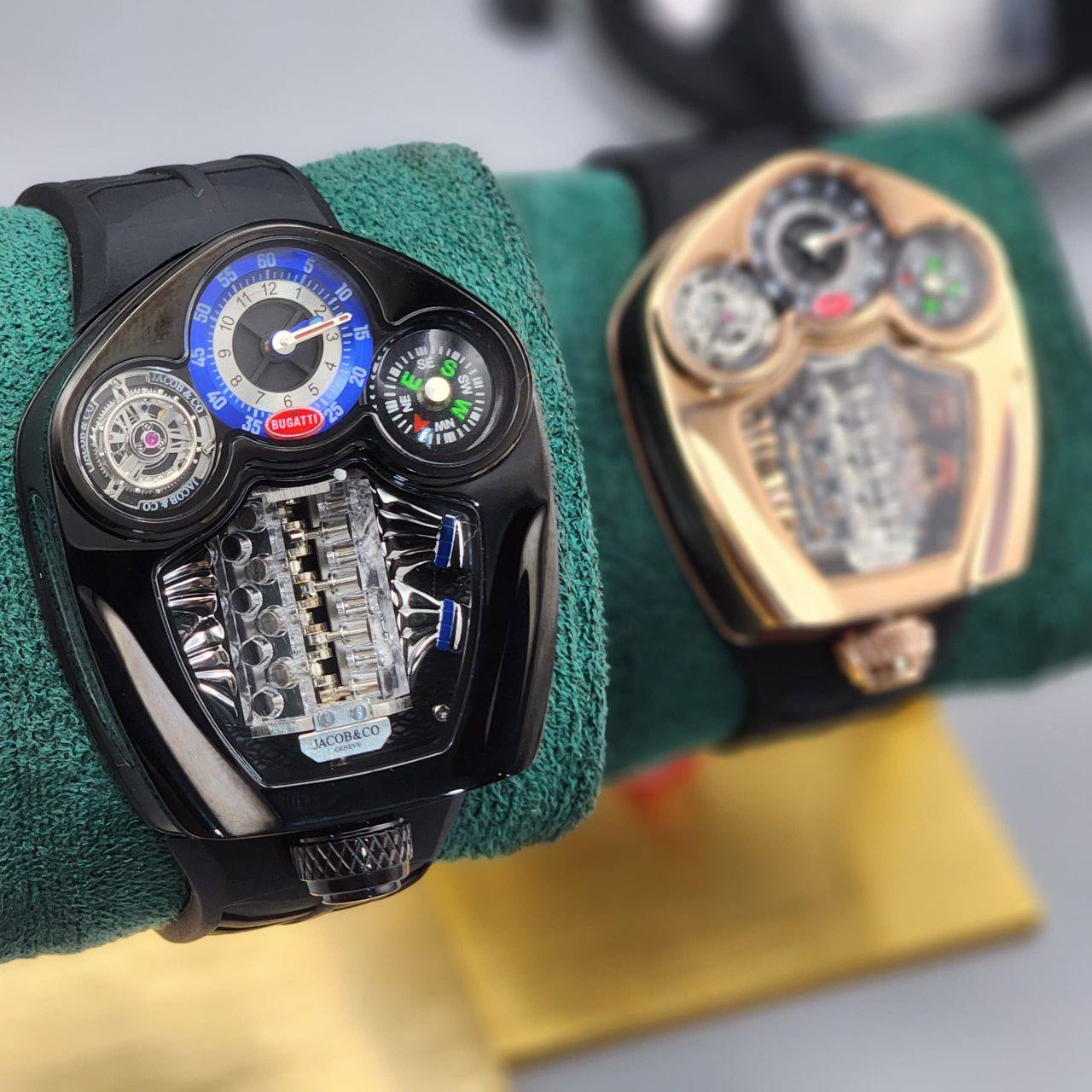 High Quality Luxury Jacob & Co. Bugatti Tourbillon Watch