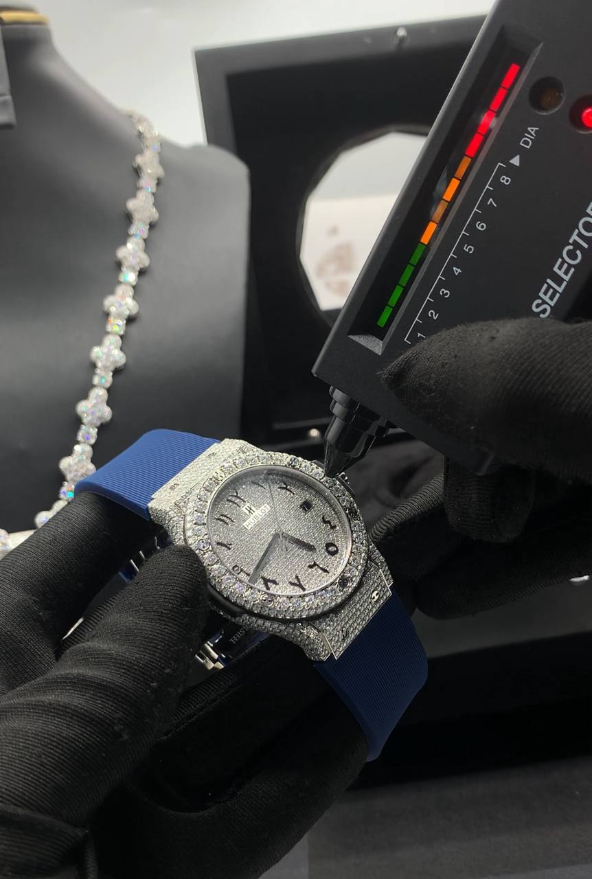VVS Moissanite Diamond Watch for Men | Luxury Style - Image 2